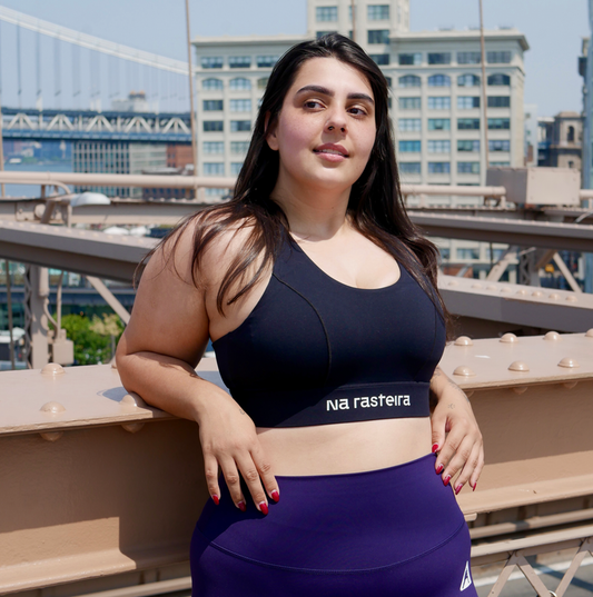 Black Sports Bra