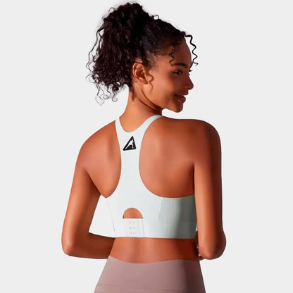 White Sports Bra